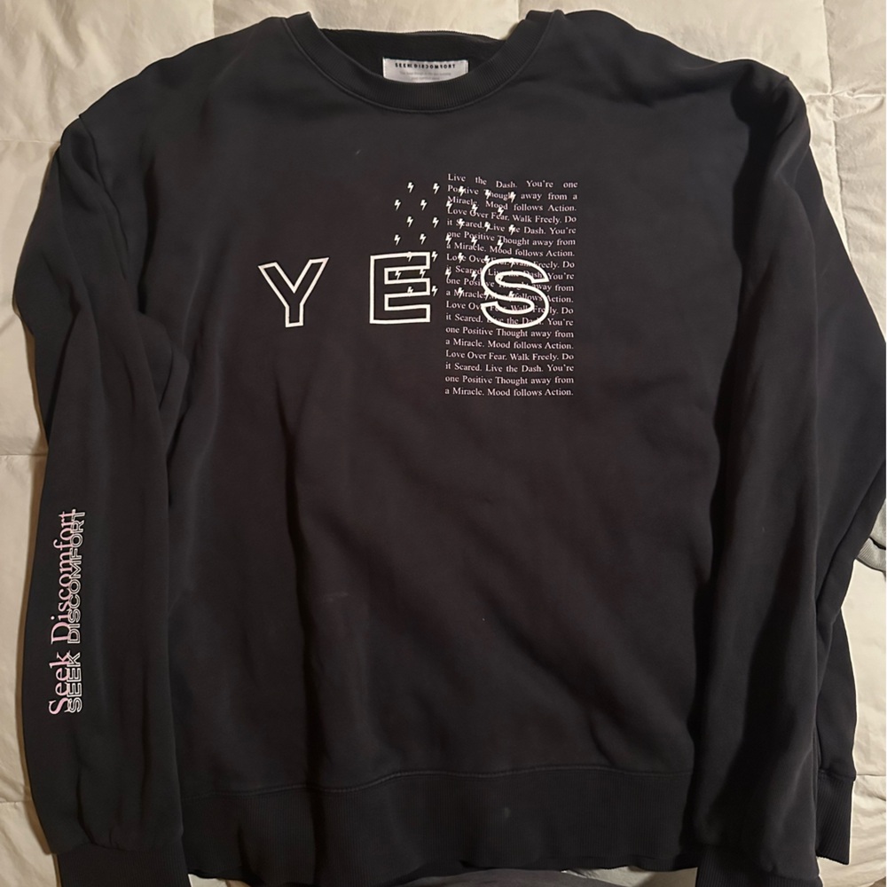 Men’s seekdiscomfort crewneck
